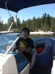 Best boat driver on the lake!